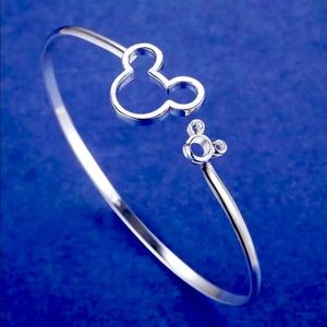 New Disney Mickey Mouse Sterling Silver Bracelet